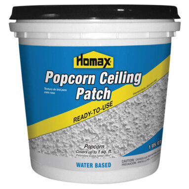 Homax Popcorn Ceiling Patch - Water-Based Mix (1 quart / 946g)