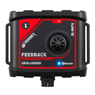 Tramex Feedback DataLogger DL-RHTX (Red) - Starter Kit