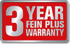 fein dust extractor - 3 year warranty