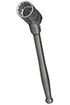 IMN Titanium Handled Scaffolders Spanner 7/16w Bi-Hex Poka