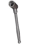 IMN Titanium Handled Scaffolders Spanner 7/16w HEX Poka