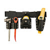 Scaffolders Tool Belt Set Black Leather - With Tools - Connell
