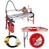 Rubi DCX-250 1250 Xpert Wet Electric Tile Cutter Bundle (110v)
