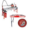 Rubi DCX-250 1250 Xpert Wet Electric Tile Cutter Bundle (230v)