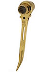 Gold Scaffold Ratchet Podger Reversible Spanner 19mm/21mm
