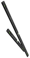 Stabila Dark Shadow 80AS Spirit Level Set - 60cm & 120cm