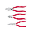 Wiha Pliers Set 3pc - Combi, Needle Nose & Diagonal Cutters