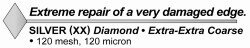 DMT diamond sharpening - Extra extra coarse grit type