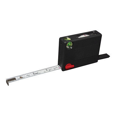 3m/10ft Pocket Tape Measure - With Spirit Level - Richter