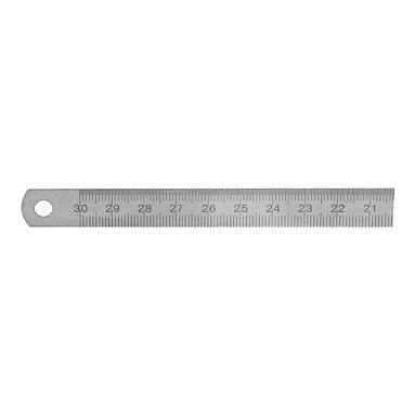 Stainless steel ruler 30 cm