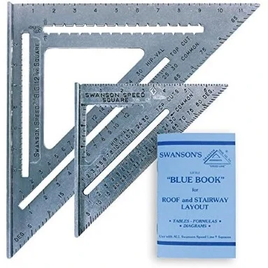 Swanson Tool Company Speed Square Pro W/Blue Book, 6 In Combination Square  in the Squares department at