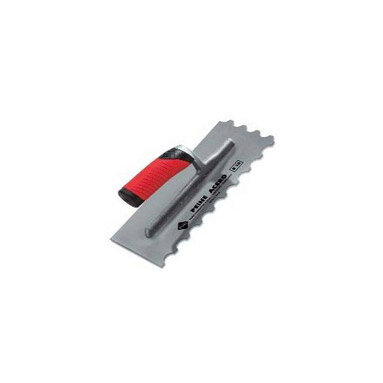 Rubi R-10mm U-Notched Trowel - Open Rubiflex Handle - Steel