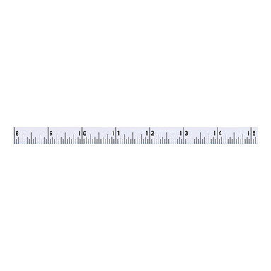 200 Inch Adhesive Tape Measure - Left to Right