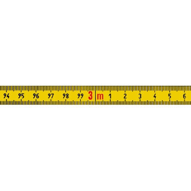 10m Adhesive Measuring Tape - Left to Right