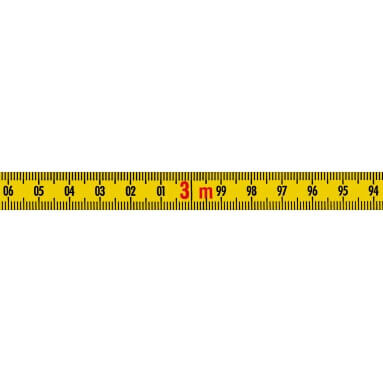 10m Adhesive Tape Measure - Right to Left