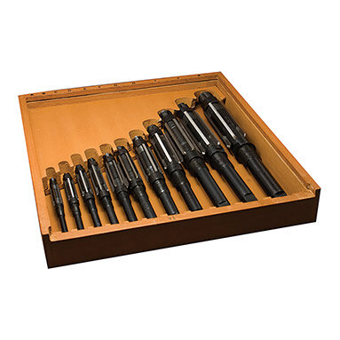 Adjustable Hand Reamer Set - 11 Piece - A-K