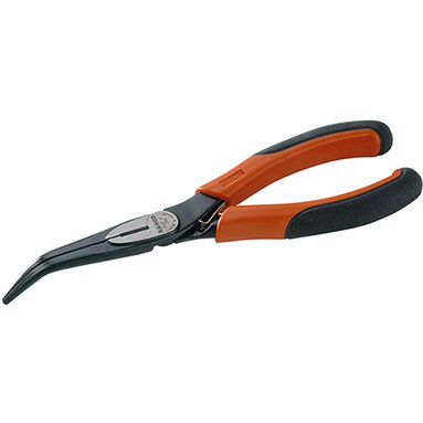 Bahco 2427G Bent Snipe Nose Pliers - 200mm