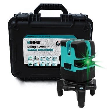 Bihui Green Laser Level - Self-Levelling - 5 Lines