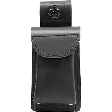 Black Leather Mobile Smart Phone Holder - Connell of Sheffield