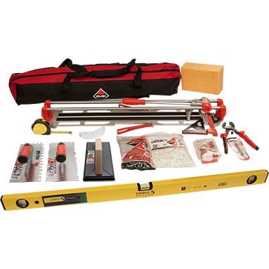 Bronze Tiling Tools Kit - Inc Rubi Star 63 Tile Cutter