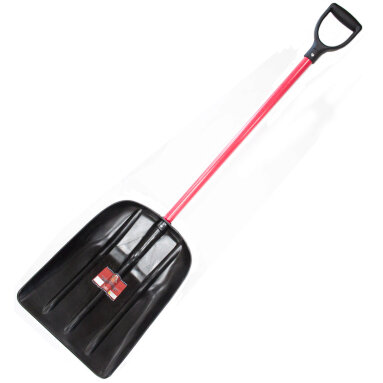 Garden Shovel / Snow Shovel Scoop - Long Handle - Lightweight & Robust