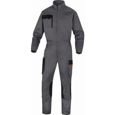 Delta Plus Mechanics Work Overalls - Knee Pad Pockets - MACH2