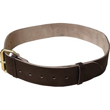 Deluxe Brown Leather Tool Belt - Connell of Sheffield