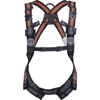 Bi-Coloured Fall Arrest Harness - 2 Attachment Points - Delta Plus