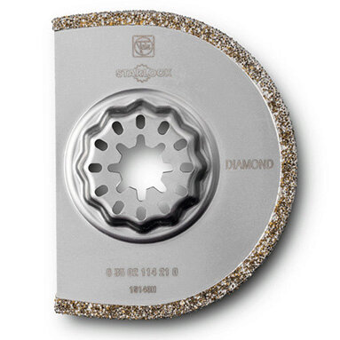 FEIN Diamond-Coated Segment Blade 75mm x 2.2mm - Starlock