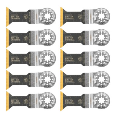FEIN BIM TiN Long Life Starlock Blades 44mm - 10 PACK