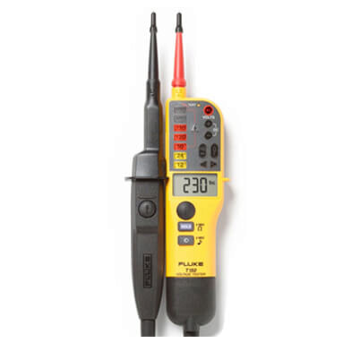Fluke T150 Digital Voltage & Continuity Tester - With Ohms