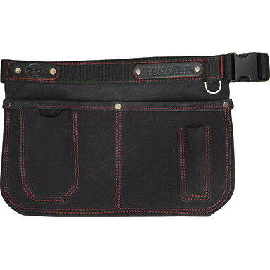 Gardeners Tool Belt - Personalised - Black Suede Leather