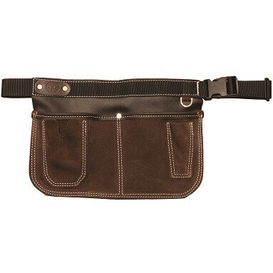 Personalised Gardeners Tool Belt Suede Leather - Made In UK