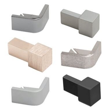 Genesis Tile Corner Trim - Aluminium - All Colours, Sizes & Shapes