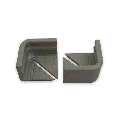 Genesis Sand Stone Tile Corner Trim 10mm - Aluminium Straight