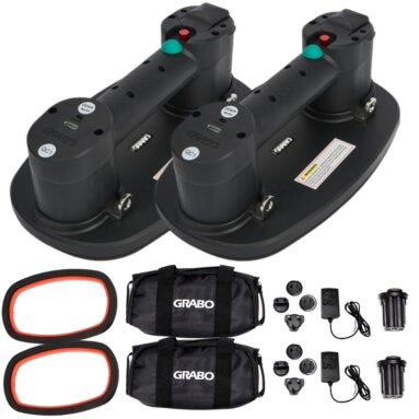 Grabo Plus 220 (2 Pack) - Electric Vacuum Tile Suction Cups 