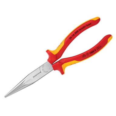Knipex Long Nose Side Cutters 200mm VDE - Snipe Nose
