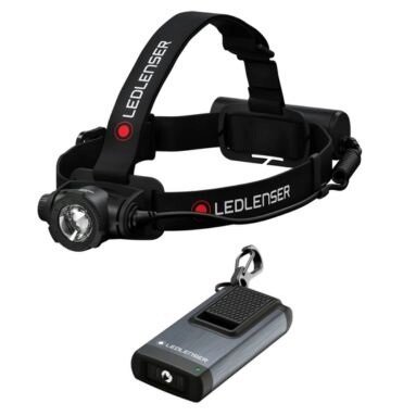 LED Lenser H7R Core Rechargeable Head Torch + FREE K4R Keyring Torch