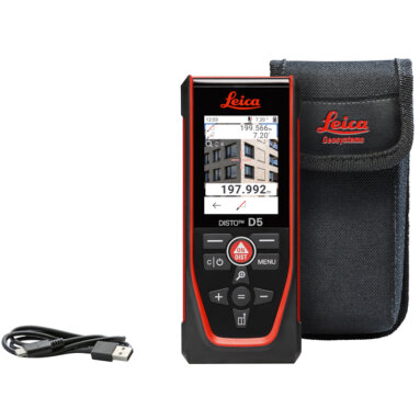 Leica Disto D5 R - Laser Distance Meter (200m) - Bluetooth