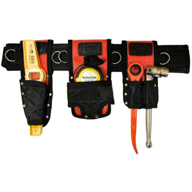 Scaffold Tool Belt Set Nylon - With Tools & XL Belt (41-50 Inch Waist)