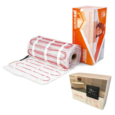 ProWarm Underfloor Heating Mat Kit 200w - Inc Free Thermostat