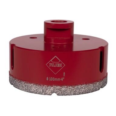 Rubi Dry Gres Diamond Tile Hole Saw Cutter - 100mm