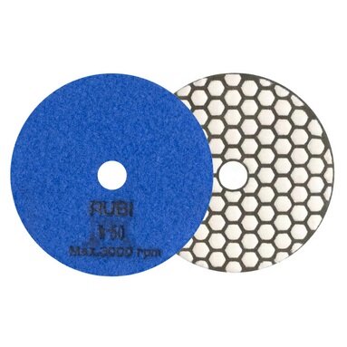 Rubi Flexible Dry Diamond Polishing Pad - 50 Grit (Extra Coarse)