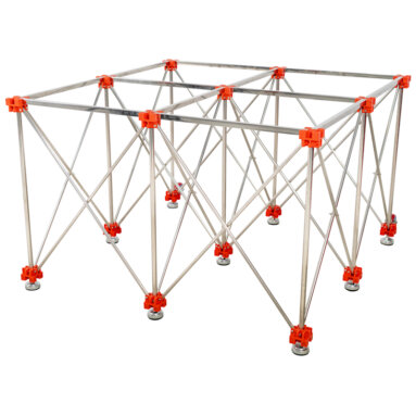 Rubi Retractable Work Table / Bench - 120 x 120cm