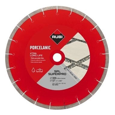 Rubi SPL EXT 300mm Diamond Blade For Thick Porcelain - Super Pro