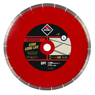 Rubi SPT 300mm Premium Diamond Blade - For 20mm-35mm Thick Porcelain