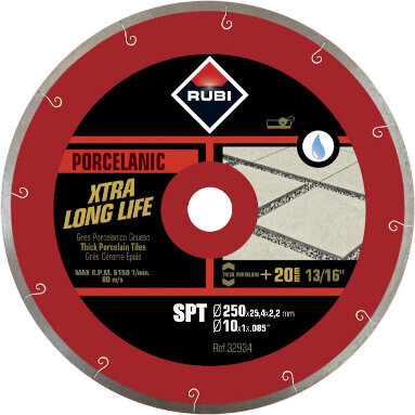 Rubi SPT 350mm Premium Diamond Blade - For 20mm-35mm Thick Porcelain