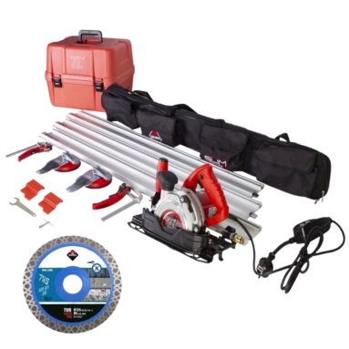 Rubi TC 125 KIT G2 Circular Electric Tile Saw & Rails - 230v
