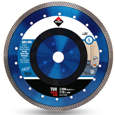 Rubi TVH 350 mm Diamond Blade - Turbo Viper Blade Superpro