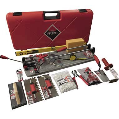 Silver Tools Kit - Inc Rubi Tiling Tools